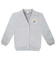 Classic Cardigan - PolyCotton (Grey)